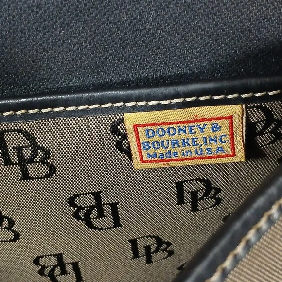 Dooney & Bourke Vintage Canvas Shoulder/ Crossbody Bag